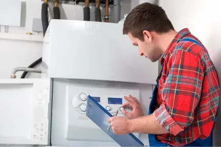 Professionele installatie van een nieuwe CV ketel door erkend monteur